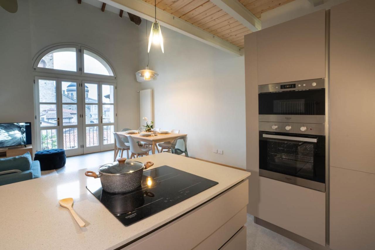 La Finestra Charme&Relax Daire Bergamo Dış mekan fotoğraf